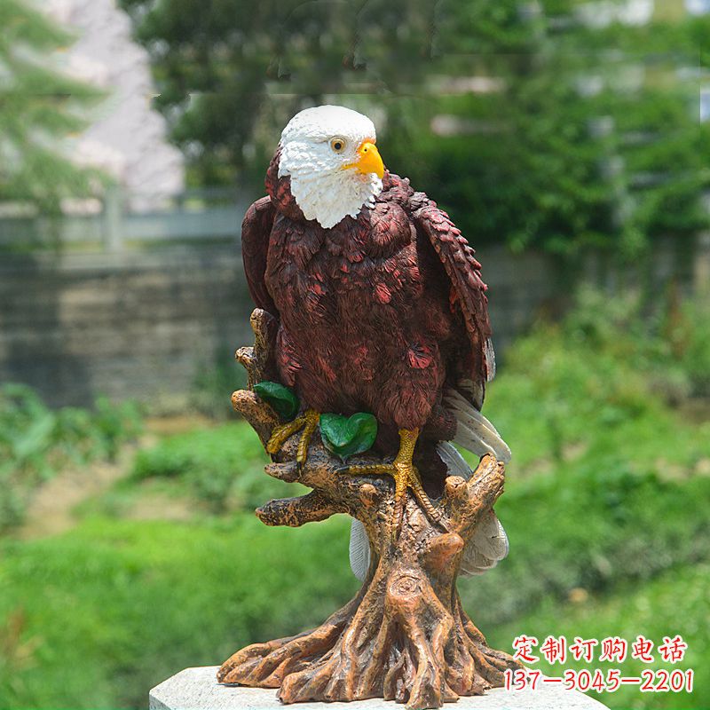 济南金羽老鹰玻璃钢雕塑