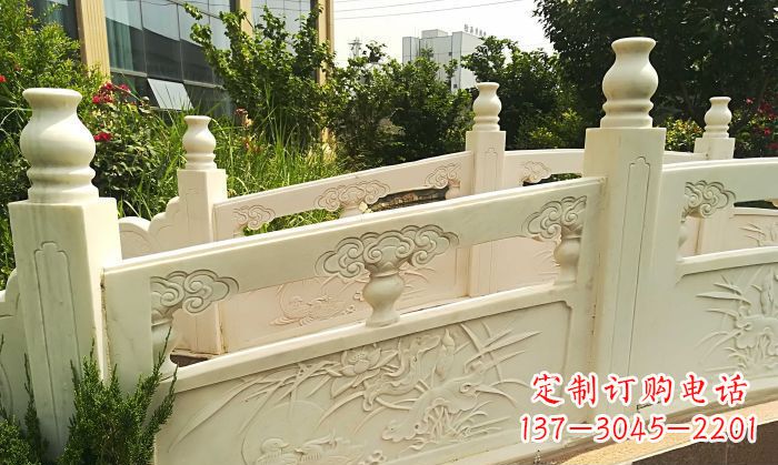 济南公园汉白玉石拱桥 (3)