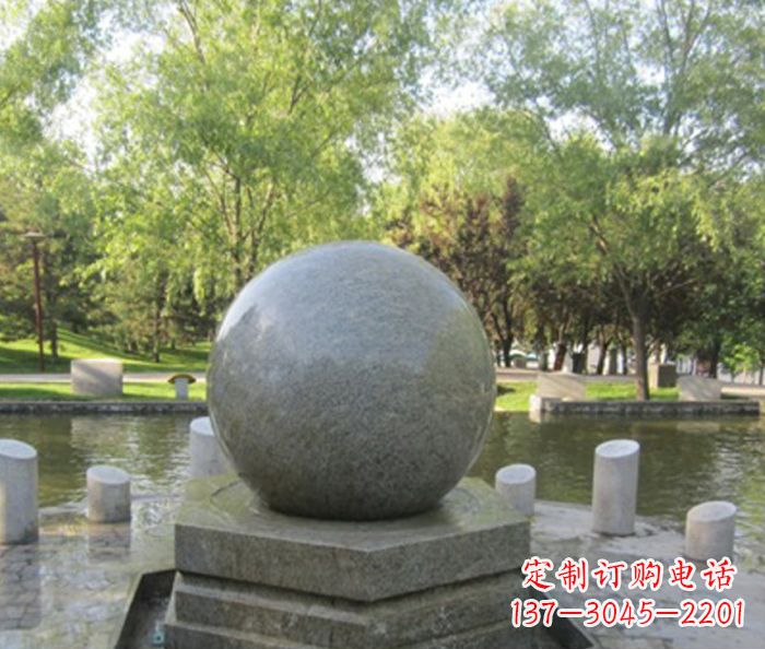 济南悠久象征——精致风水球石雕