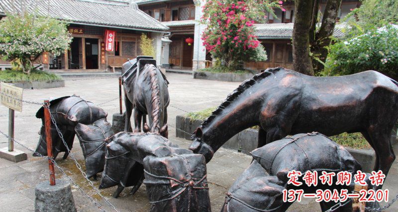 济南中领雕塑定制的铜动物雕塑