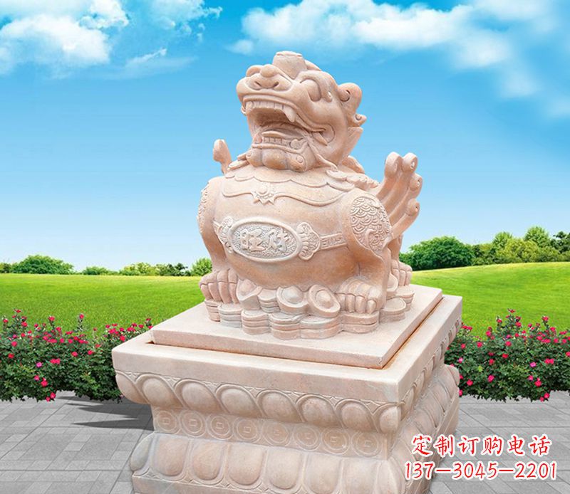 济南财神貔貅雕塑