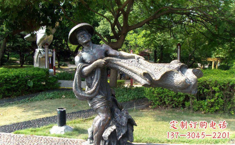 济南渔民铜雕—— 带您体验渔夫传统文化