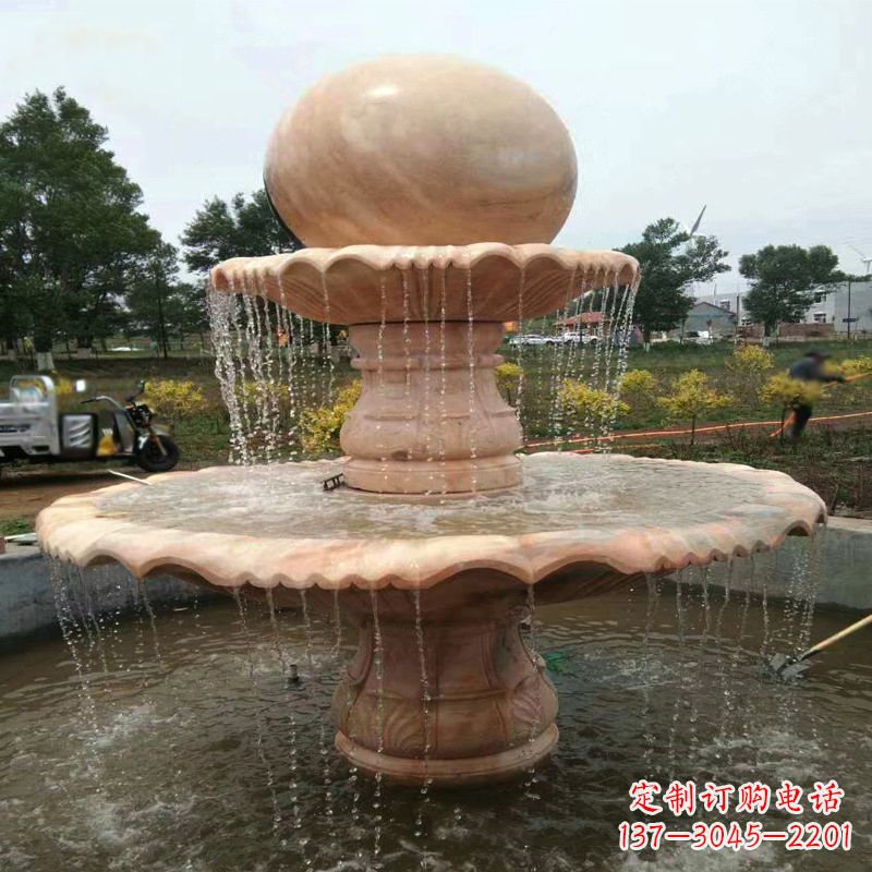 济南优秀的公园园林石雕喷泉雕塑