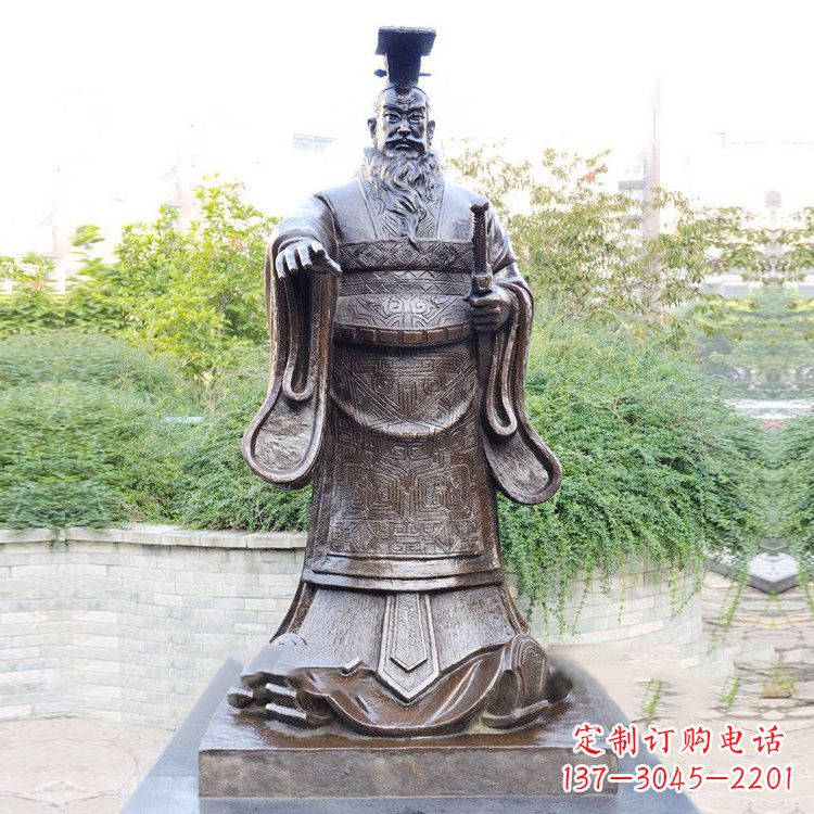 济南秦始皇雕塑,永恒的历史符号