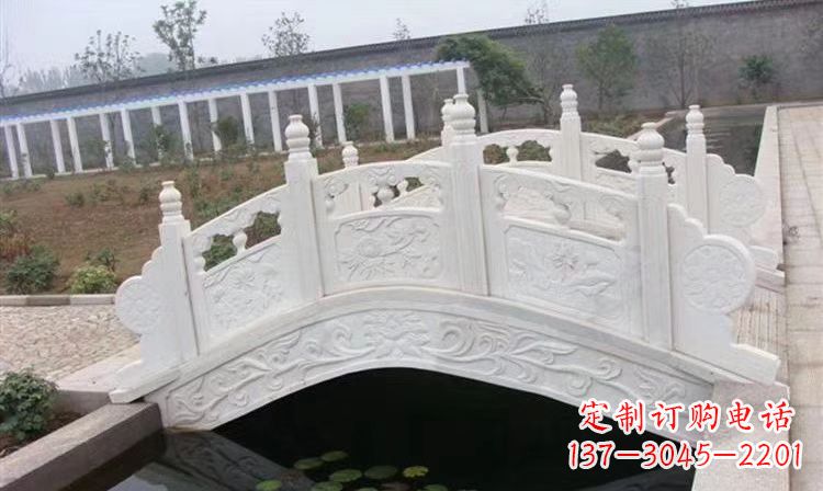 济南精美雕刻的拱桥石雕户外摆件,装点您的园林景观