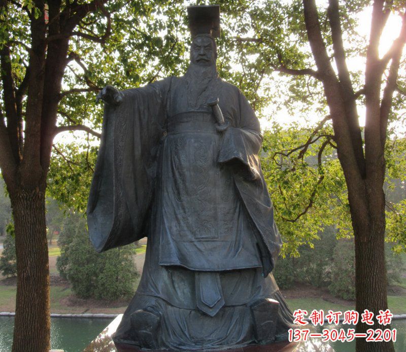 济南精美刘邦铜雕，历史悠久，每一块都是绝世精品！