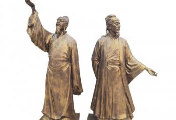 济南中领雕塑-传承古代文人雅士李白雕塑