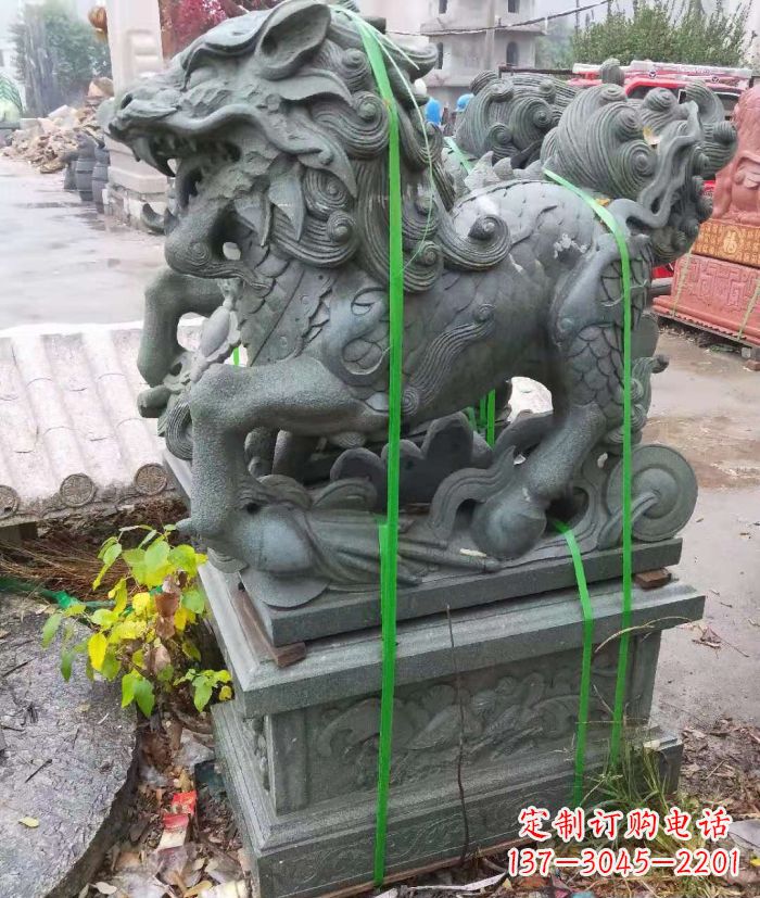 济南麒麟之美——灵动古典古朴的古代神兽石雕