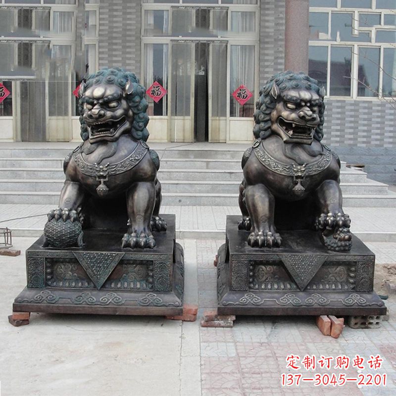 济南故宫狮子雕塑,精美绝伦,给您不一样的视觉享受