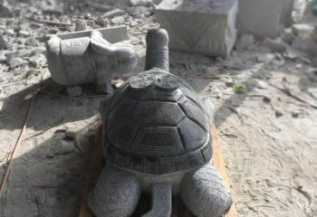 济南精致定制：古代石雕乌龟