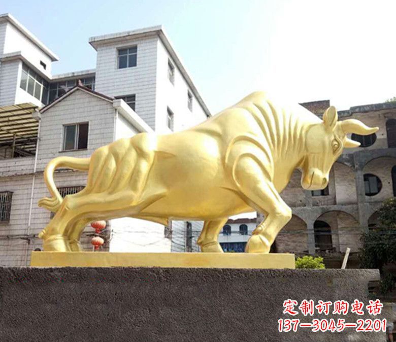 济南中领雕塑:牛雕塑,您的精致装饰
