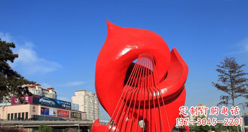 济南中领雕塑海豚雕塑,引领现代艺术风格