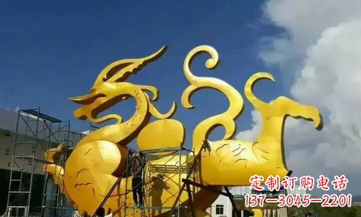 济南中领雕塑动物雕塑,精美多彩;