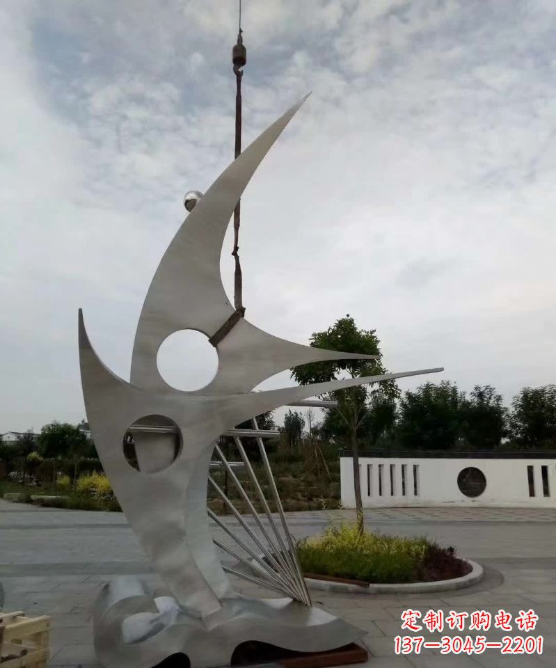 济南不锈钢帆船雕塑,铸就无限美丽