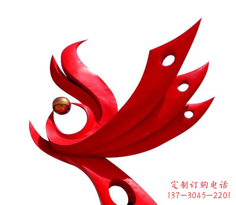 济南凤凰雕塑,装点你的社区