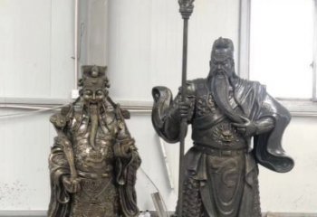 济南海量关公雕塑把财神收入囊中！