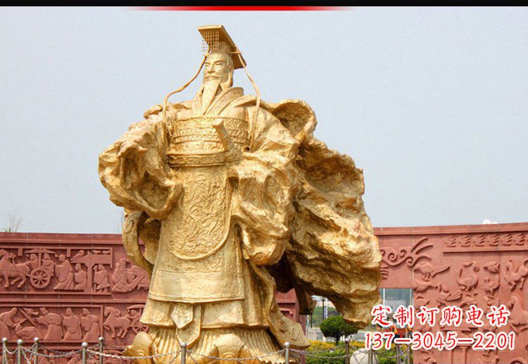 济南铜雕刘邦，一款经典历久弥新的艺术品