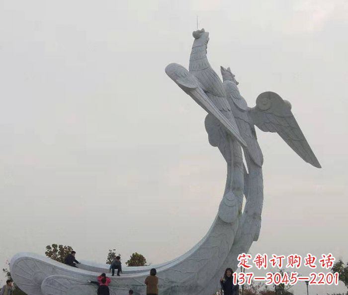 济南广场景观凤凰石雕