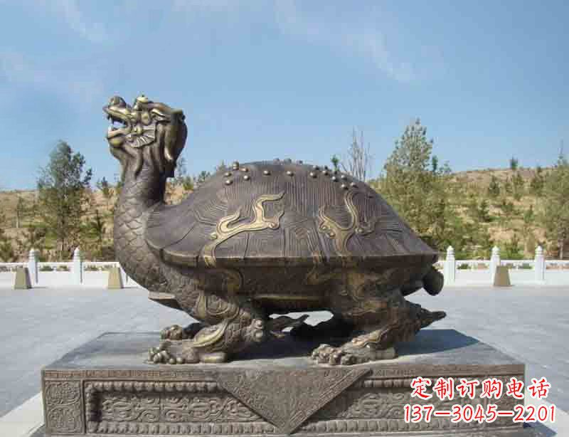 济南我们中领雕塑特制的精美广场青铜龙雕塑