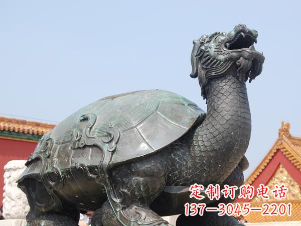 济南中领雕塑:广场用大型铜龙雕塑