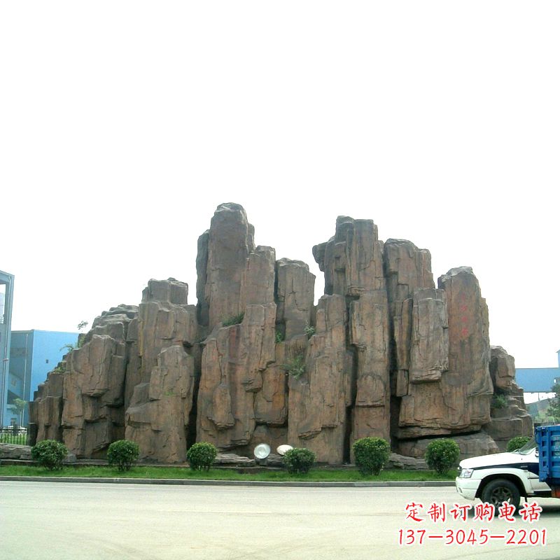 济南中领雕塑:全球领先的广场塑石假山雕塑定制厂家