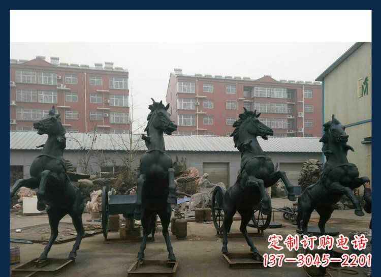 济南中领雕塑推出的优雅动物铜雕飞马,以其出色…