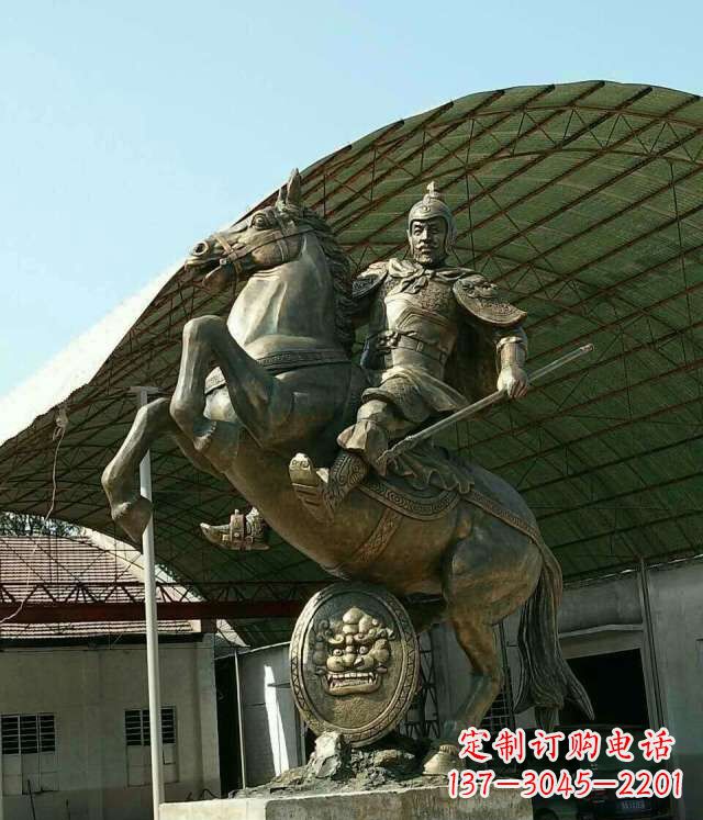 济南中领雕塑,赵子龙龙雕塑,为您臻致高级艺术品