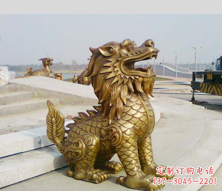 济南狮子雕塑:象征力量,令人肃然起敬