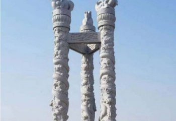 济南中领雕塑推出的高端盘龙柱石雕，是一种精美…