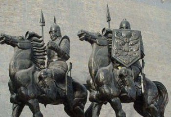 济南中领雕塑推出的将军铜雕以古代将军的形象为…