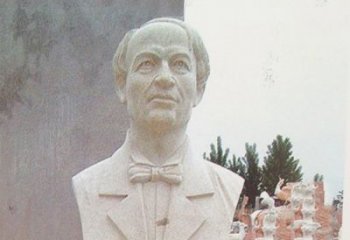济南中领雕塑出品：爱迪生学校校园名人雕像