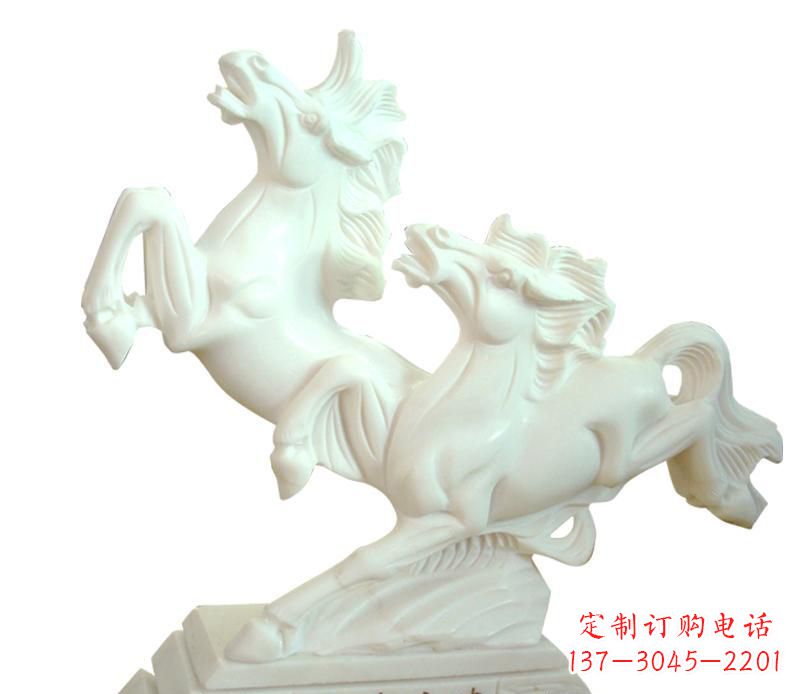 济南中领雕塑:精美细腻的汉白玉动物雕塑