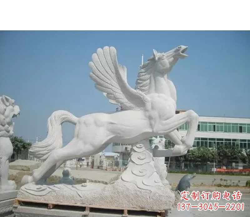 济南中领雕塑推出的精美汉白玉马雕塑,全部由经…