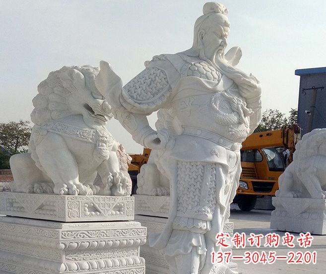 济南精美玉雕关公魅力四射