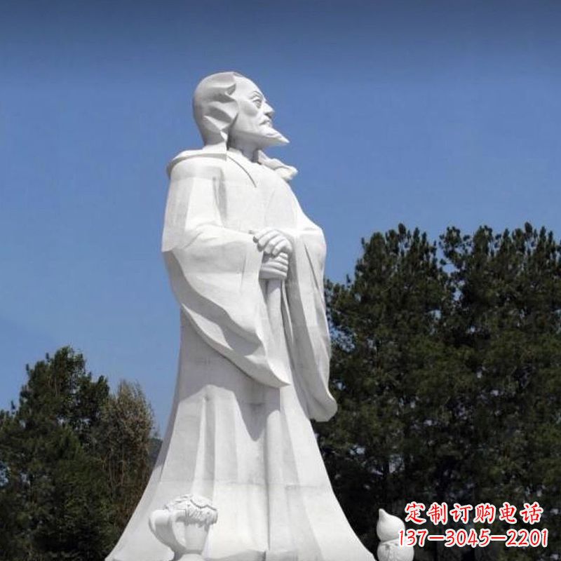 济南拥有传奇品质的陶渊明石雕