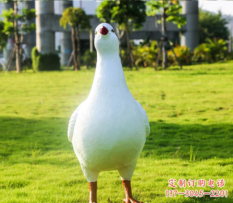 济南中领雕塑:和平鸽雕塑