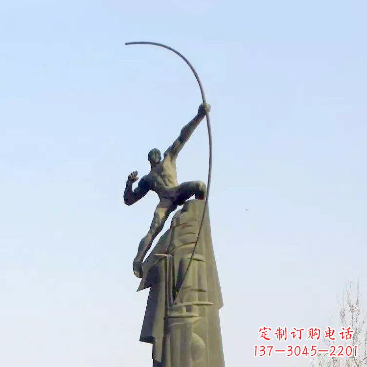 济南后羿景观雕塑