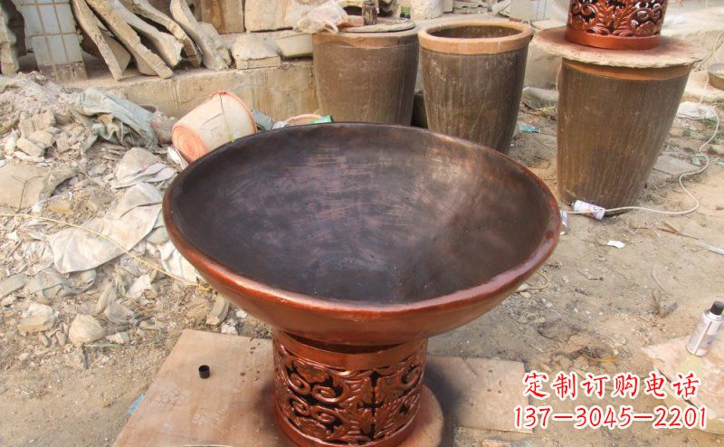 济南铜雕花盆,为景观打造精致无瑕