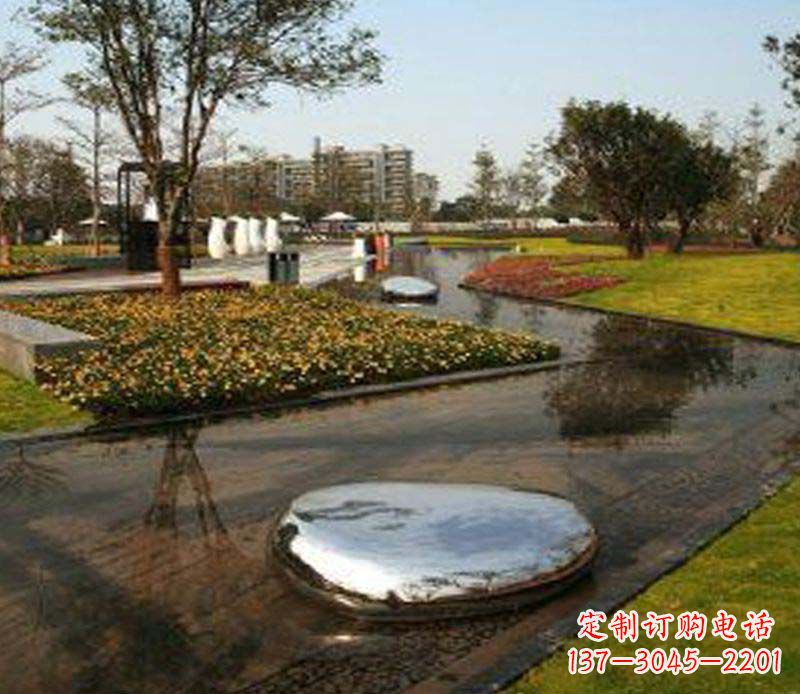 济南中领雕塑设计水滴雕塑