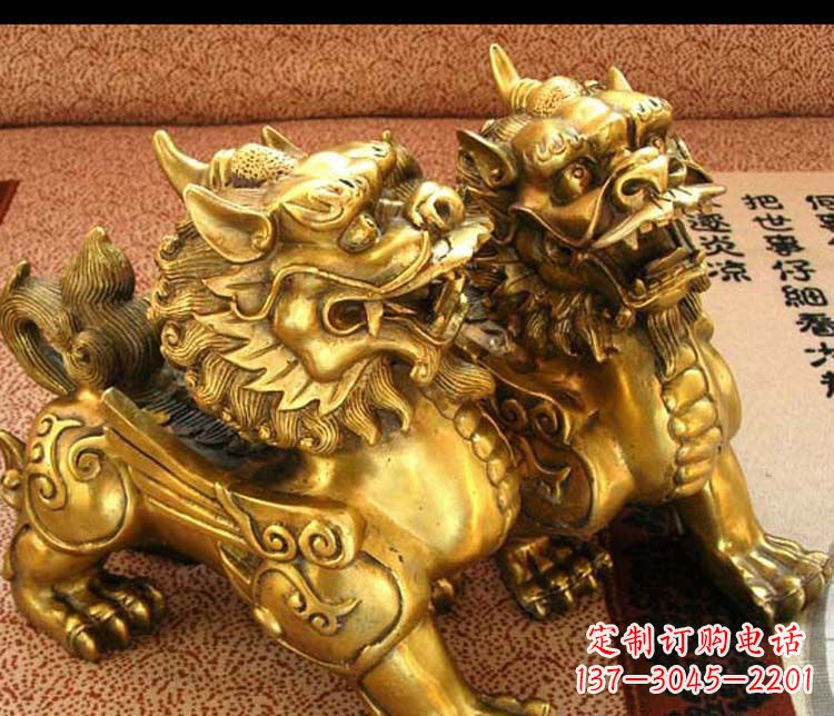 济南超级定制麒麟雕塑,尊享贵族尊贵