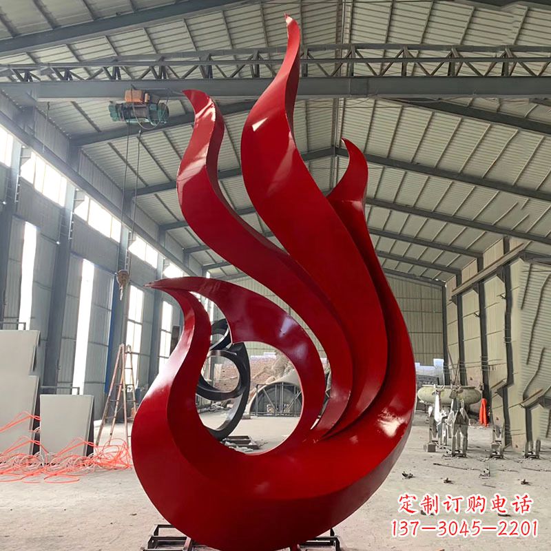 济南火凤凰不锈钢喷漆雕塑:添彩你的家居空间