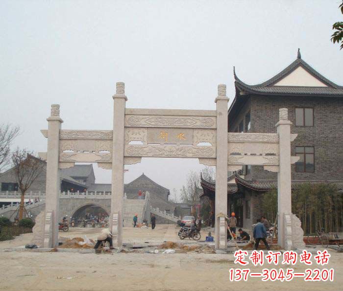 济南石雕牌楼,让您的城市充满活力!
