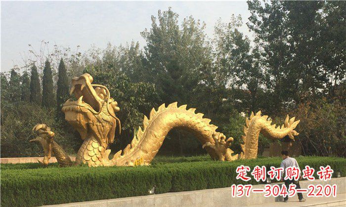 济南金龙公园铜雕景观雕塑