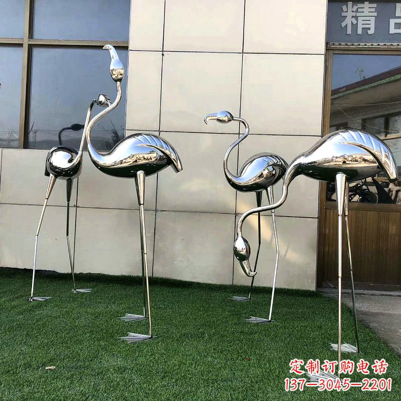 济南火烈鸟雕塑,缔造完美艺术品