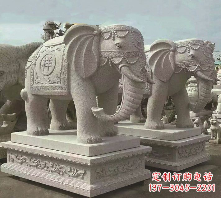 济南中领雕塑-大象雕塑定制