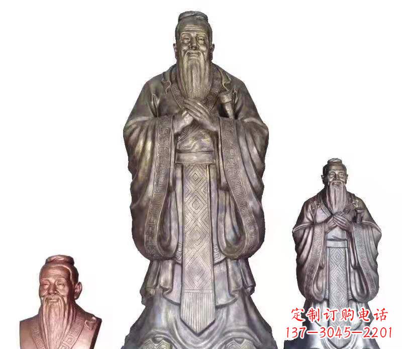 济南中领雕塑推出的精美古典孔子雕塑,是一款集…
