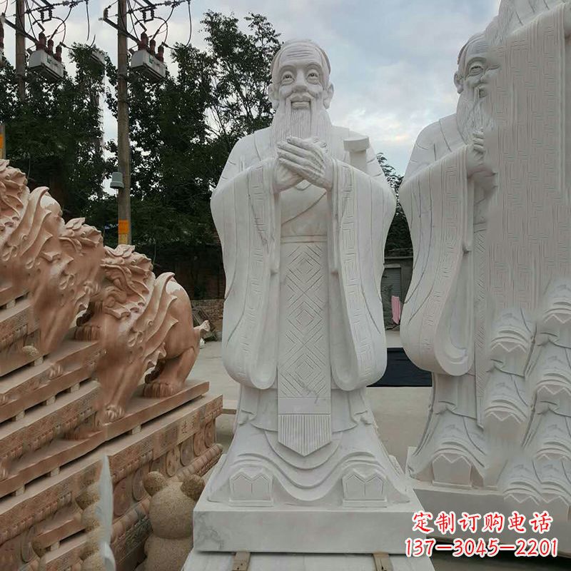 济南孔子雕像
