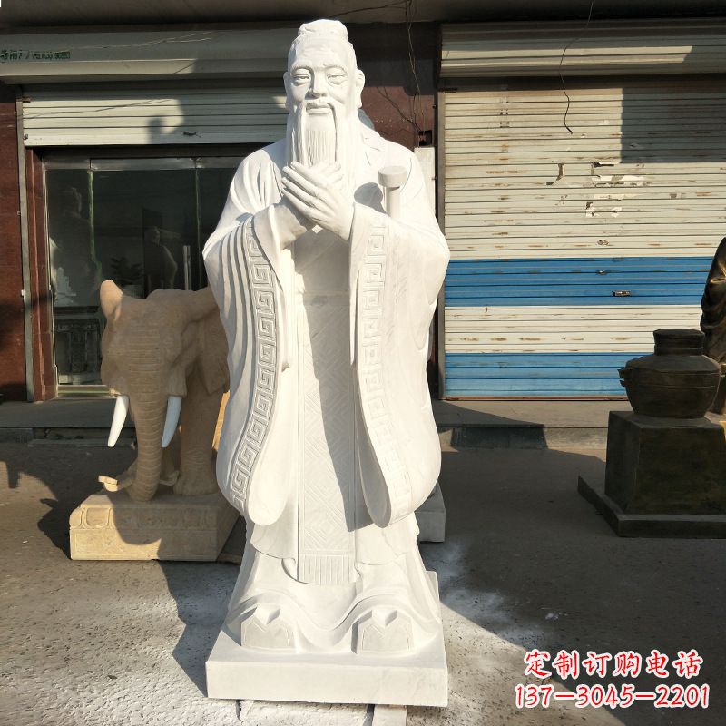济南孔子浮雕像