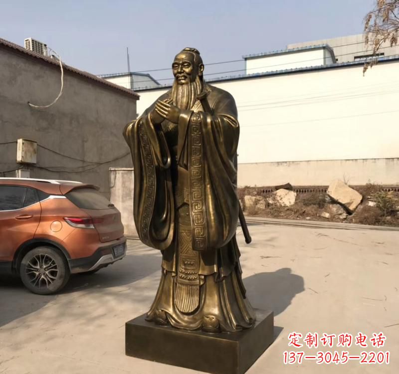 济南中领雕塑缔造最具文化内涵的孔子雕塑
