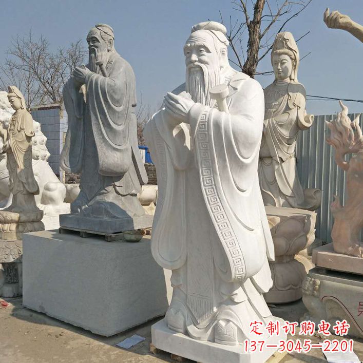 济南孔子铜雕